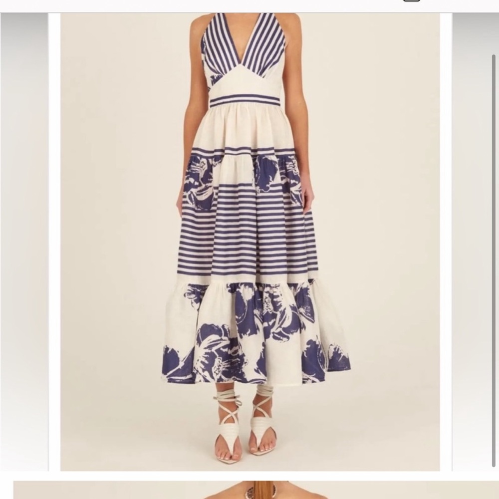 Silvia tcherassi linen dress